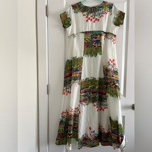 Petanu by Pashma Anthropologie Floral Maxi Dress Women’s Size X-Large